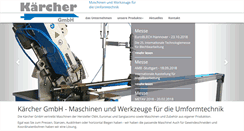 Desktop Screenshot of kaercher-zell.de